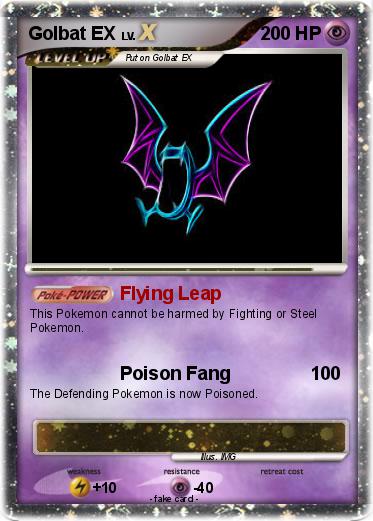 Pokemon Golbat EX