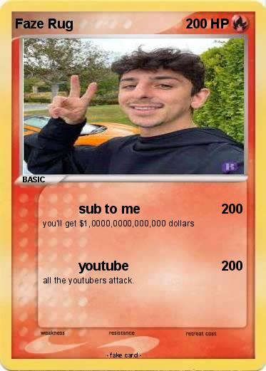 Pokemon Faze Rug