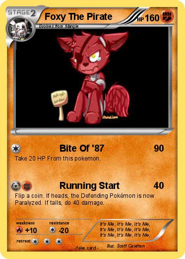 Pokemon Foxy The Pirate