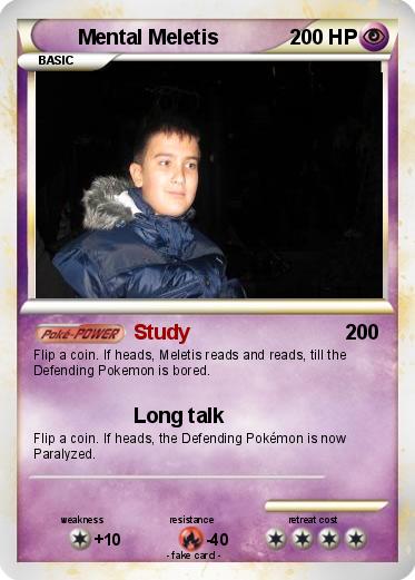 Pokemon Mental Meletis