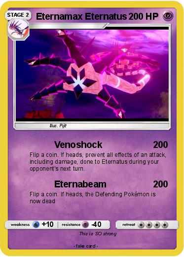 Pokemon Eternamax Eternatus