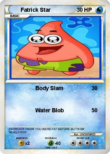 Pokemon Fatrick Star