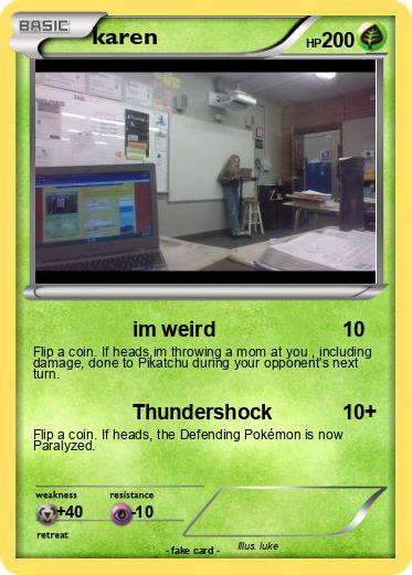 Pokemon karen