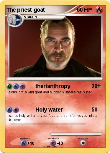 Pokemon The priest goat