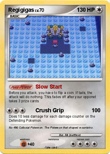 Pokemon Regigigas