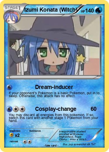 Pokemon Izumi Konata (Witch)