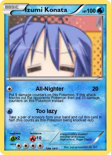 Pokemon Izumi Konata