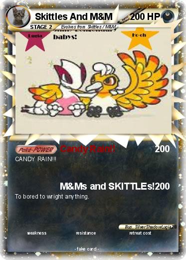 Pokemon Skittles And M&M