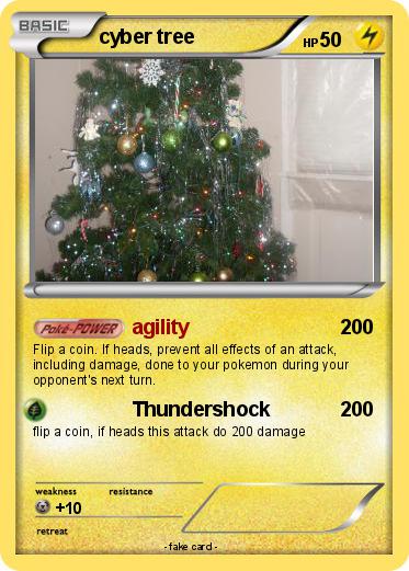 Pokemon cyber tree