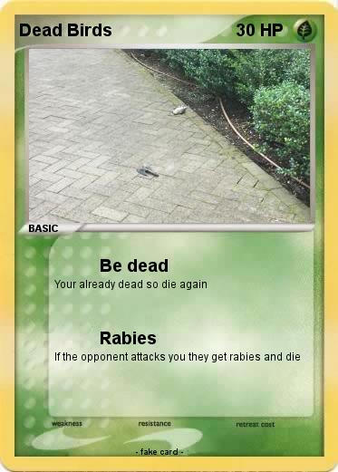 Pokemon Dead Birds