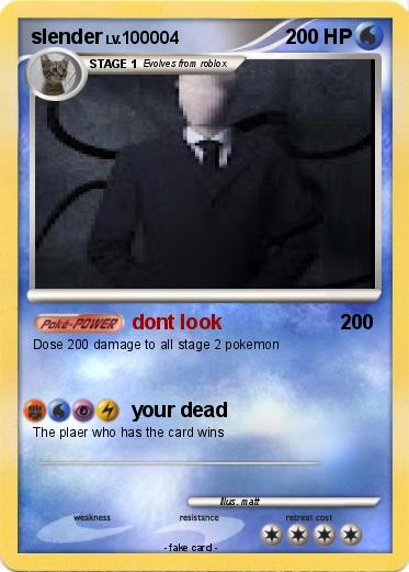 Pokemon slender