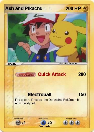 Pokemon Ash and Pikachu