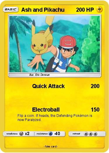 Pokemon Ash and Pikachu