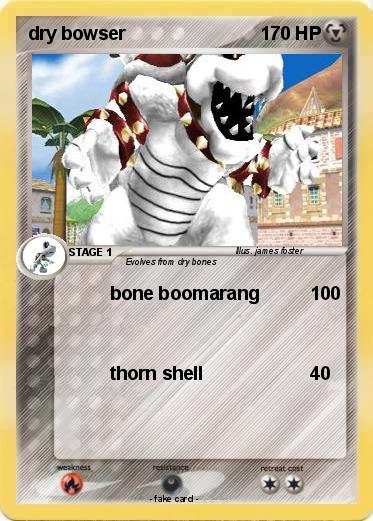 Pokemon dry bowser