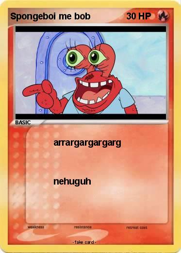 Pokemon Spongeboi me bob