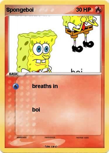 Pokemon Spongeboi