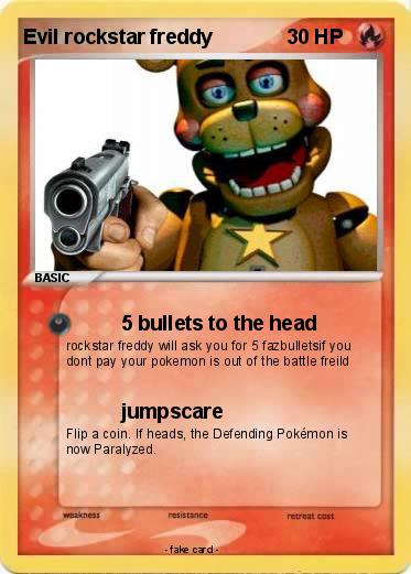 Pokemon Evil rockstar freddy