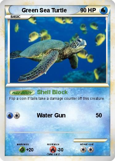 Pokemon Green Sea Turtle