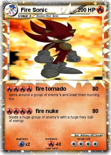 Pokemon Fire Sonic