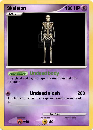 Pokemon Skeleton