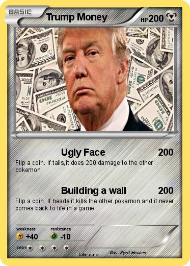 Pokemon Trump Money