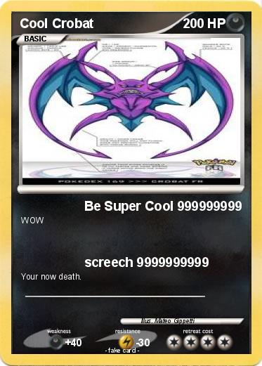 Pokemon Cool Crobat