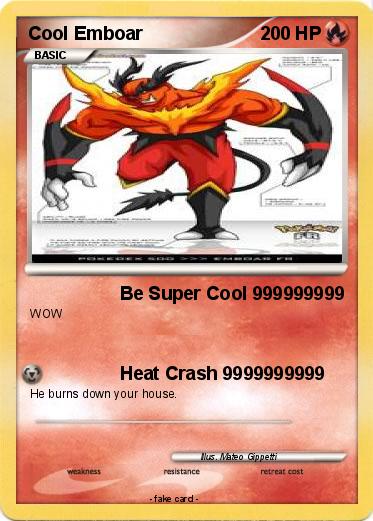 Pokemon Cool Emboar
