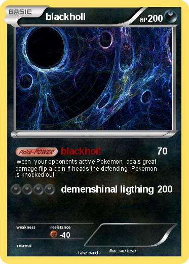 Pokemon blackholl