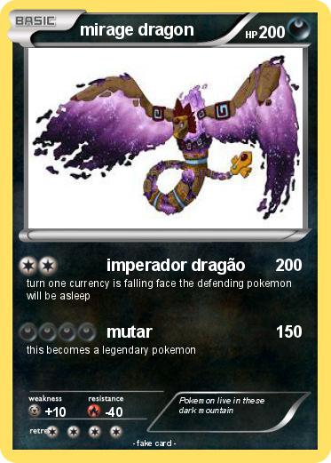 Pokemon mirage dragon