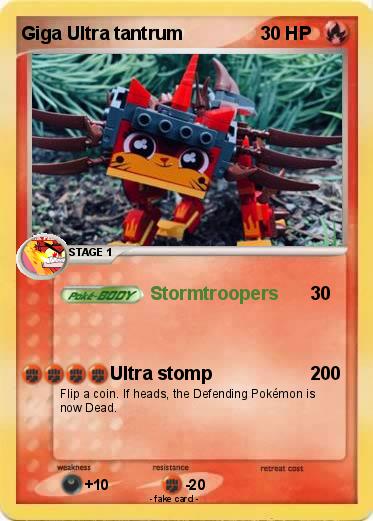 Pokemon Giga Ultra tantrum