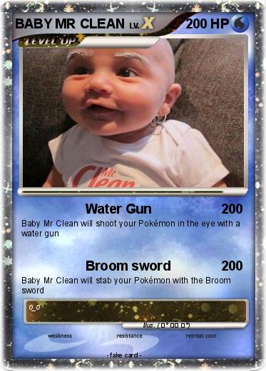 Pokemon BABY MR CLEAN