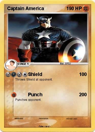 Pokemon Captain America