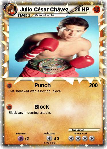 Pokemon Julio César Chávez