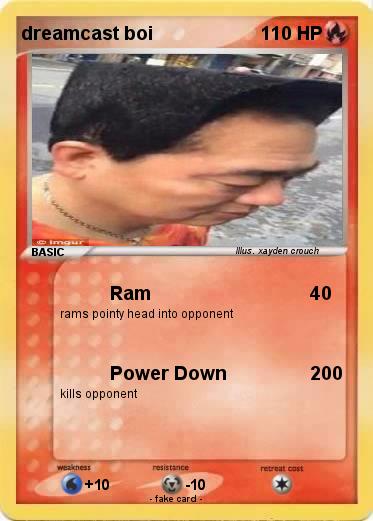 Pokemon dreamcast boi