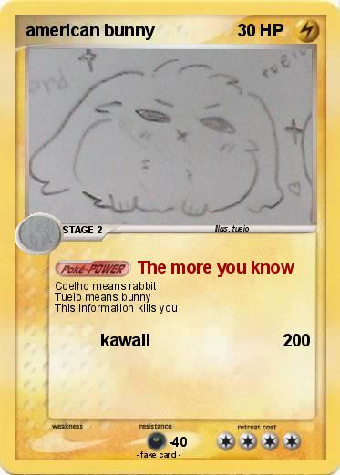 Pokemon american bunny