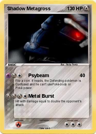 Pokemon Shadow Metagross