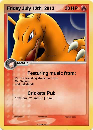 Pokemon Friday July 12th, 2013