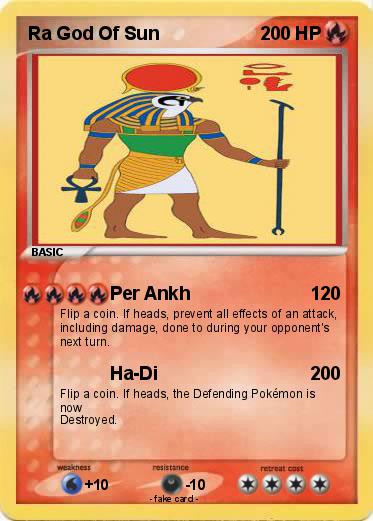 Pokemon Ra God Of Sun