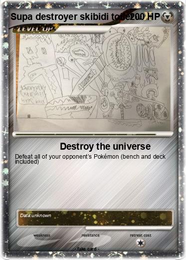 Pokemon Supa destroyer skibidi toilet