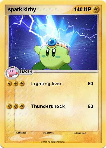 Pokemon spark kirby