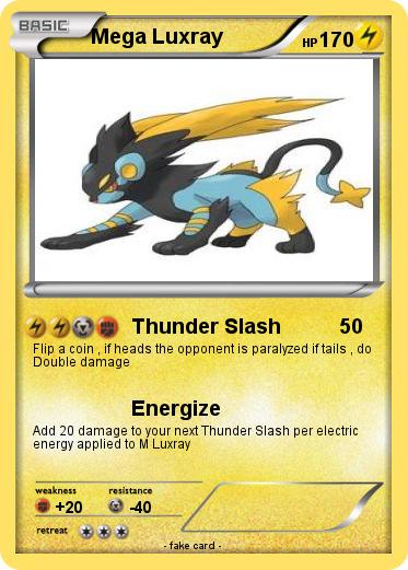 Pokemon Mega Luxray