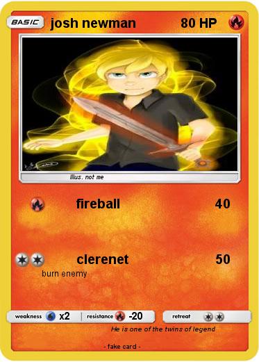 Pokemon josh newman