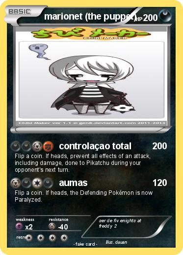 Pokemon marionet (the puppet)