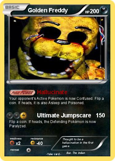 Pokemon Golden Freddy