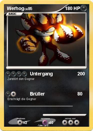 Pokemon Werhog