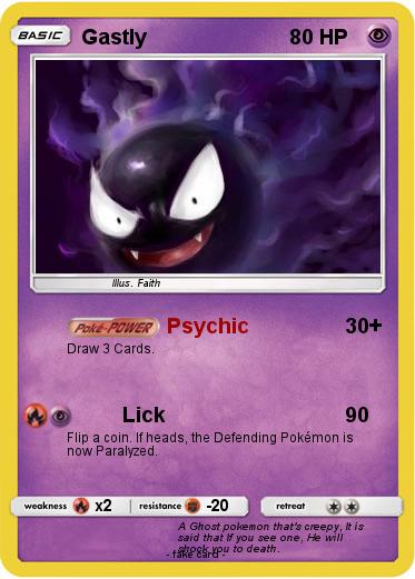 Pokemon Gastly