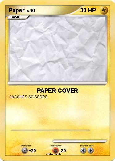 Pokemon Paper