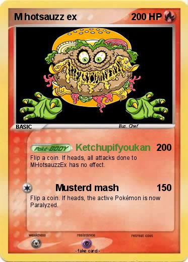 Pokemon M hotsauzz ex
