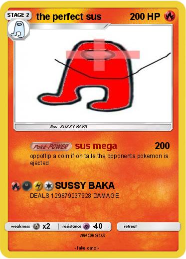 Pokemon the perfect sus