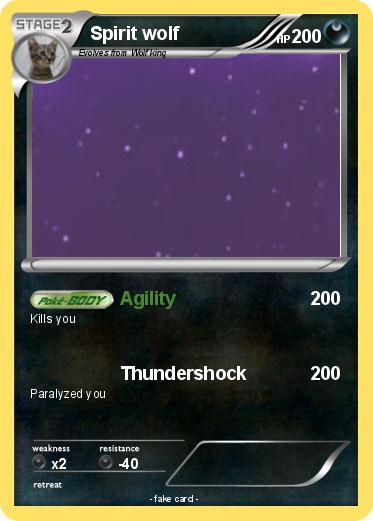 Pokemon Spirit wolf